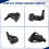 2 stuks ruitensproeierkop voor auto 300 5182327A 10