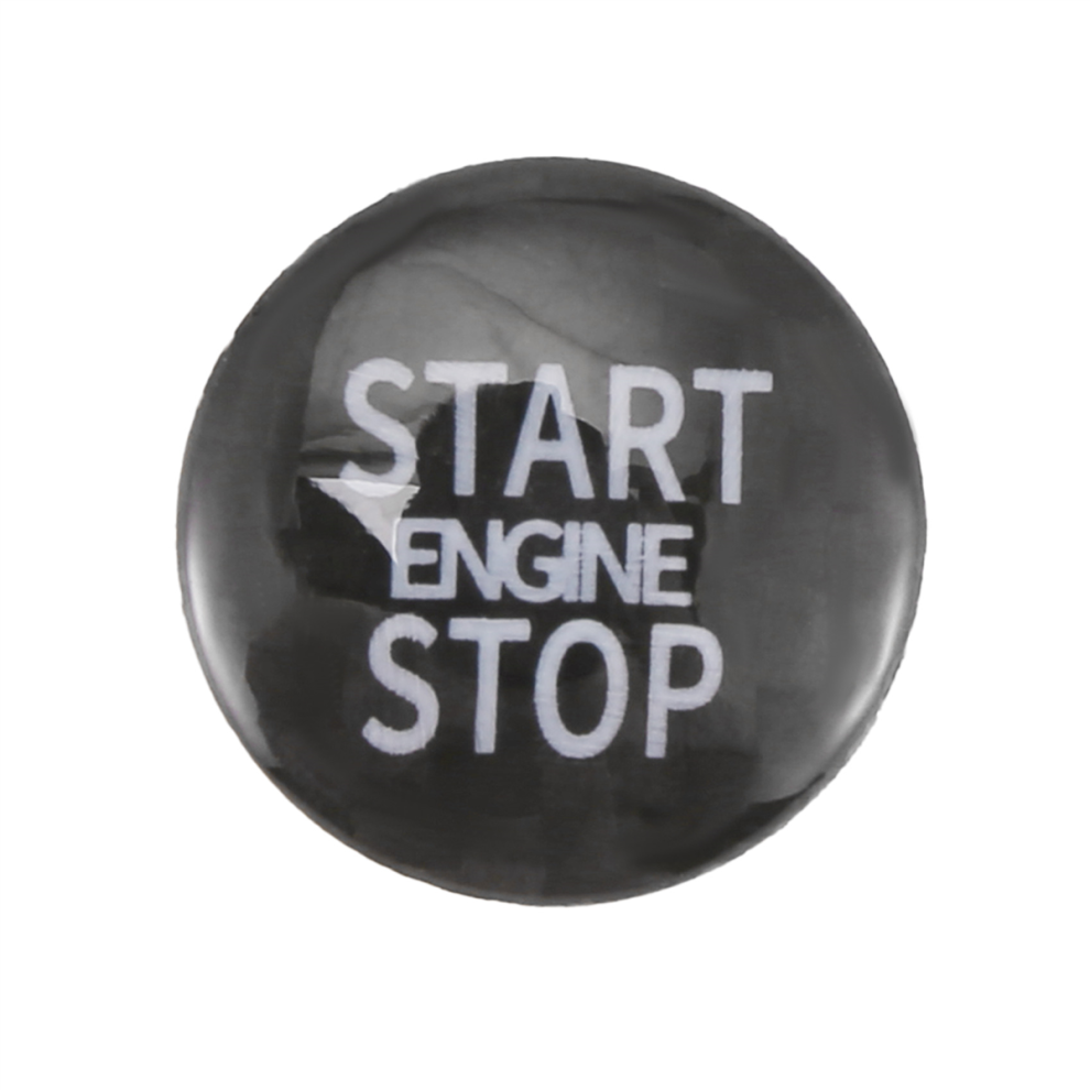 Carbon Fiber Engine Start Stop Button Interior Tri 4851201159792
