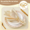 Schmetterlings-Serviettenringe, 6er-Set, goldener Serviettenhalter 6