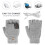USB Electric Heated Gloves Double-Sided Heating Mi 9