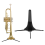 Universal Foldable Portable Trumpet Stand, Tripod, 3