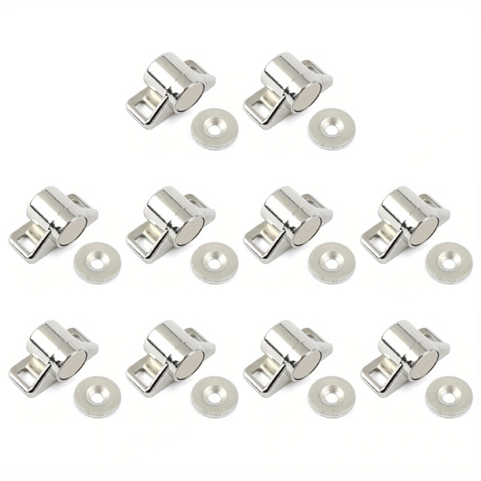 10Pcs Magnetic Cabinet Door Catch With Neodymium M 4853440475848