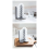 Water Bottle Cleaner Glass Washer Brush Cup with S 8