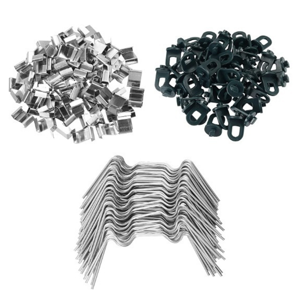 Accessoires pour serre, lot de 50 clips pour verre, petits modèles B