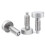 2Pcs M8 Edelstahl Hand Einziehbare Feder Pl 6