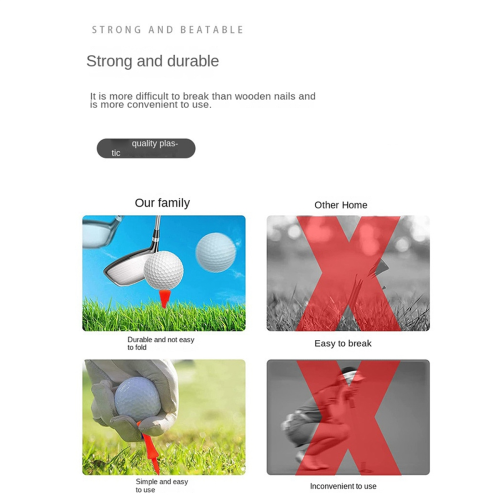 Αξεσουάρ γκολφ Cup Tee Limit Pin Πλαστική μπάλα Ho 2