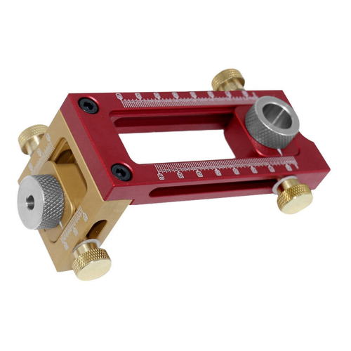 2 σε 1 Οδηγός Διάτρησης και Οδηγός Οπών (Doweling Jig) για Κρεβάτι και Ντουλάπα 2