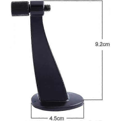 Binoculars Tripod Mount Adapter, Tripod Adapter for Binoculars, Black Durable Metal Binocular Adapter, Mount Tripods Bracket for Binocular Telescopebl 1