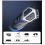 Fones de ouvido para capacete de motocicleta LX5 Mesh Intercom para 6