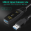 Cablu de prelungire USB 3.0 cu amplificator de semnal, conector tip A (masculin) 3