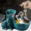 Halloween Candy Bowl Cat Socha Miska pre Office De 6
