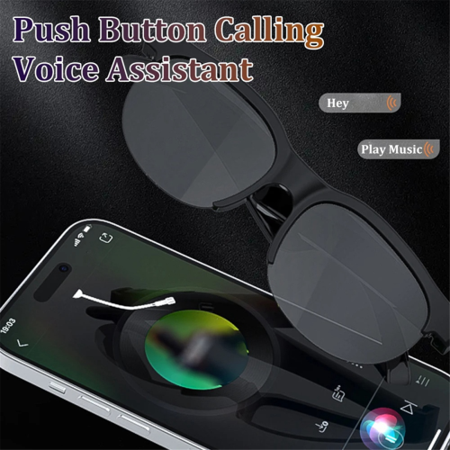 Óculos inteligentes Bluetooth XG88pro Fones de ouvido com áudio 2