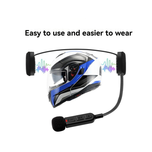 Auriculares inalámbricos Bluetooth 5.3 para casco de motocicleta 2
