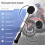 Auriculares inalámbricos Bluetooth 5.3 para casco de motocicleta 5