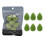 (Matcha) Micro Mini Make Up Beauty Sponge Blender For Powder Foundation Application 6pcs 1