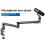 Suporte de Microfone Ajustável Cantiléver Universal B 4