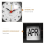 Page-Flip Clock Calendar Capsule Design Simple Wal 3