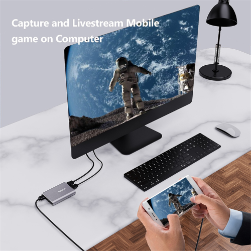 -Kompatibelt Videooptagerkort 4K 60 Hz PLA 2