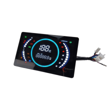 12V universel justerbar LED digital motorcykel Sp