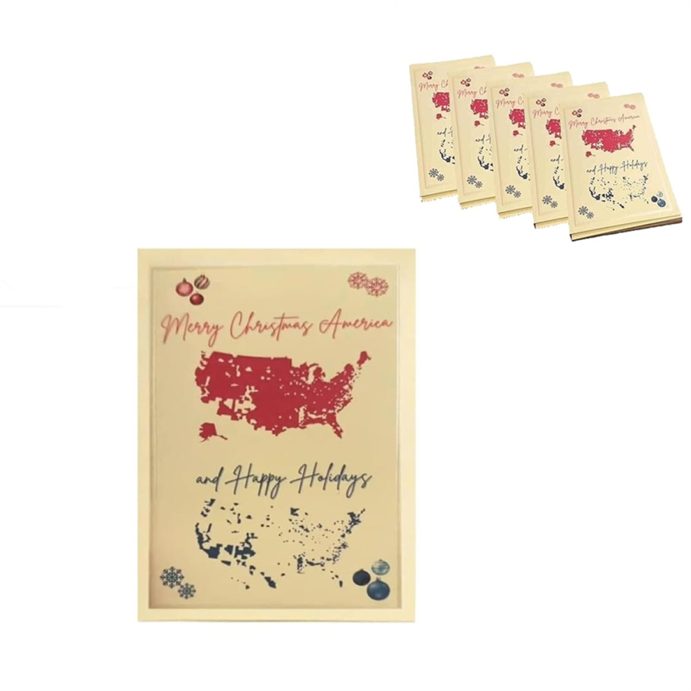 Biglietto Di Auguri Di Buon Natale America 2024, El Presidenziale