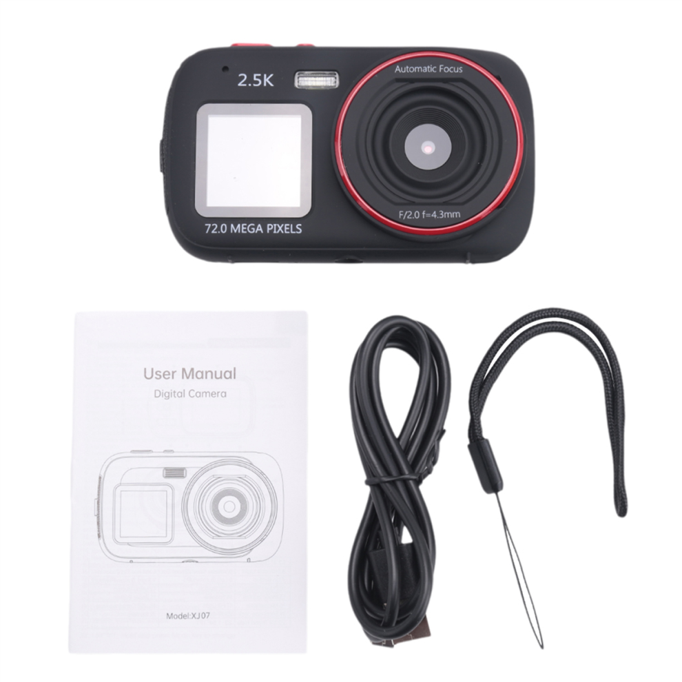 Digital Camera 16x Zoom Dual Screen 72MP HD with M-image-OPC-PJ5TYWN-NEW