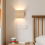 Wood Grain Bedroom Bedside Wall Lamp Background Co 3