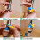 3 Pcs Activated Carbon Faucet Water Filters Universal Interface Home 2