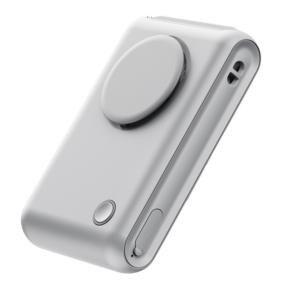 Ventilatore Portatile Ricaricabile Con Clip Da Cintura E Da Collo