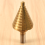 Step Drill Cone Bits, High Speed Steel 10 Steps 1/ 8