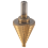 Step Drill Cone Bits, High Speed Steel 10 Steps 1/ 3