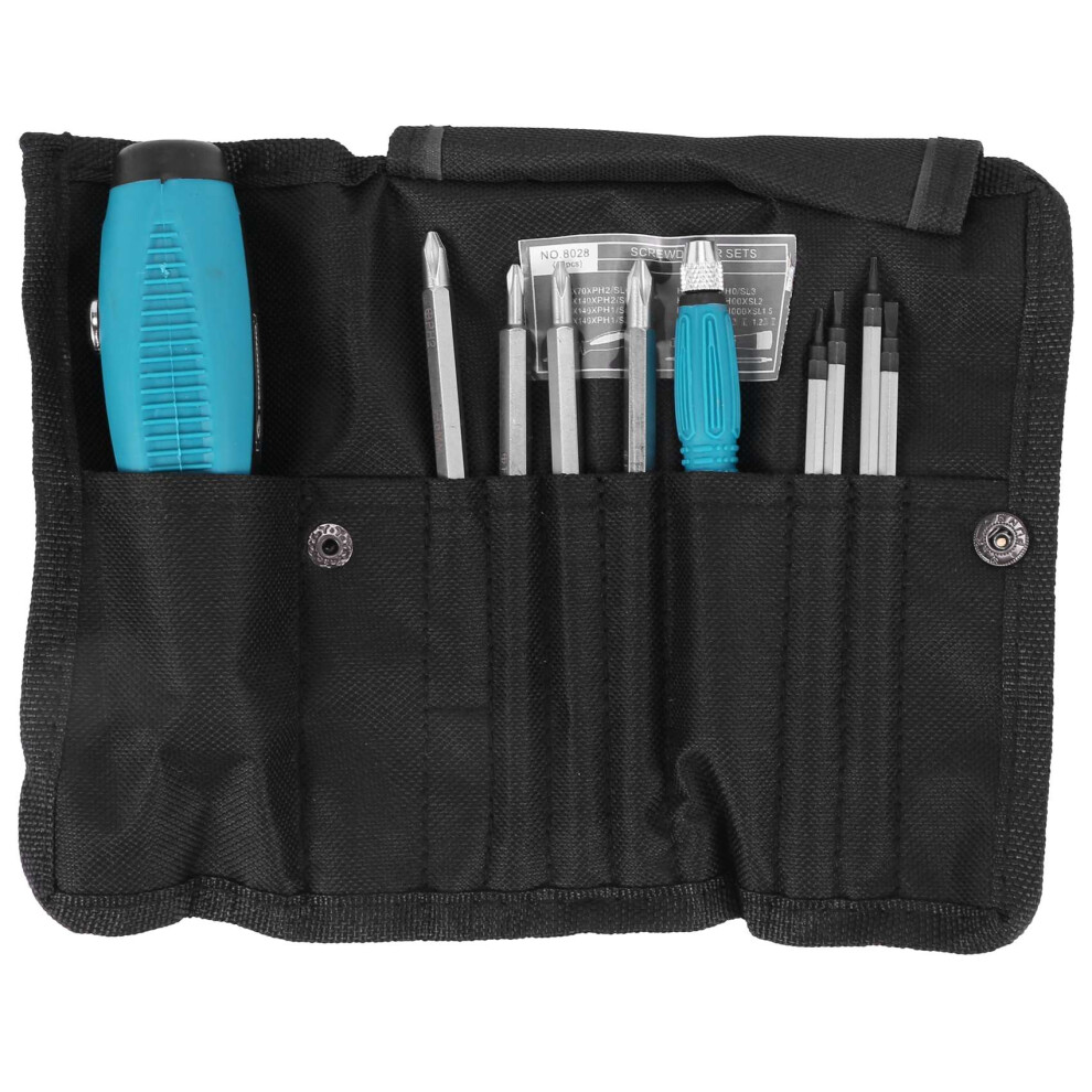 Set Di Cacciaviti 10 Pezzi - V Magnetico A Taglio Stella R