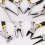 8PCs Mini Pliers Set, Long Nose with Teeth, Flat J 5