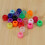 Perlen, 1.900 Stück 9mm Perlen Set in 24 Farben mit 8