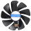 Ψύκτης κάρτας γραφικών 95Mm CF1015H12D DC12V 2