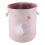 Dirty Laundry Basket Pink Swan Organizer Drawstrin 2