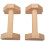 1 ζευγάρι Parallettes Calisthenics Handstand Ξύλινη μπάρα 1