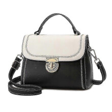(Black) Leather Beautiful Fashion Handbags Crossbody Hand Bag
