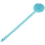 Escova de banho dupla face de silicone com cabo longo 3