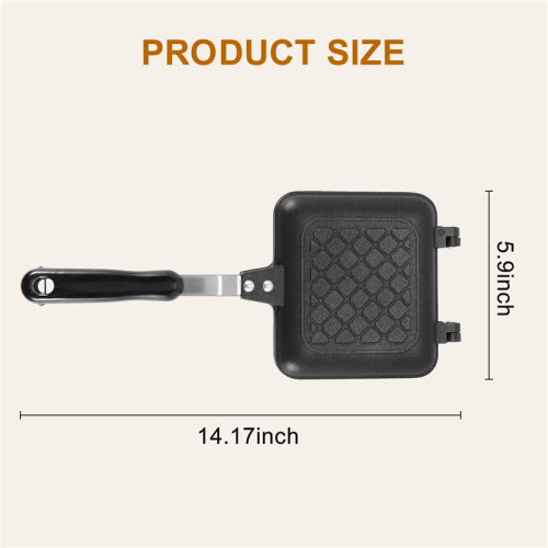 Grilled Sandwich Panini Maker,Bread Toast Breakfas 2
