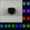 Colorful LED Acrylic Bow Tie Change 7 Lighting Col 5