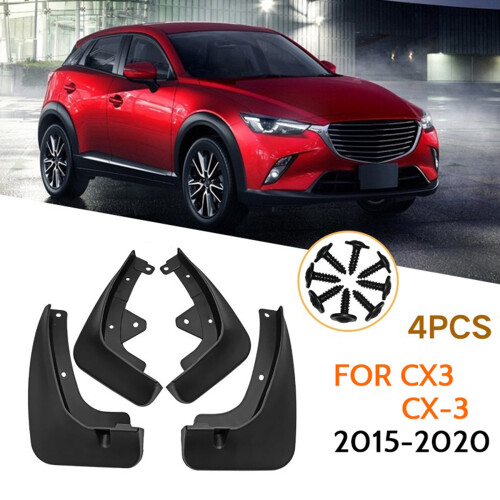 Front Rear Car Mud Flaps for Mazda CX-3 CX3 2015-2 2