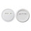200 sett 58 mm / 2,25 tommer blanke knappbadge-deler 8