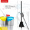 Lot de 4 accessoires de mélange époxy pour perceuse, réutilisables 7