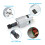 Κινητήρας DC CNC 775 Άξονας 100W 12-24VDC 20000RMP + 5