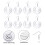 30Pcs Sublimation Blank Ohrringe Wärme Transfer Sub 4