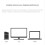 Placa de som USB externa 7.1 canais 3D Audio Adapt 10