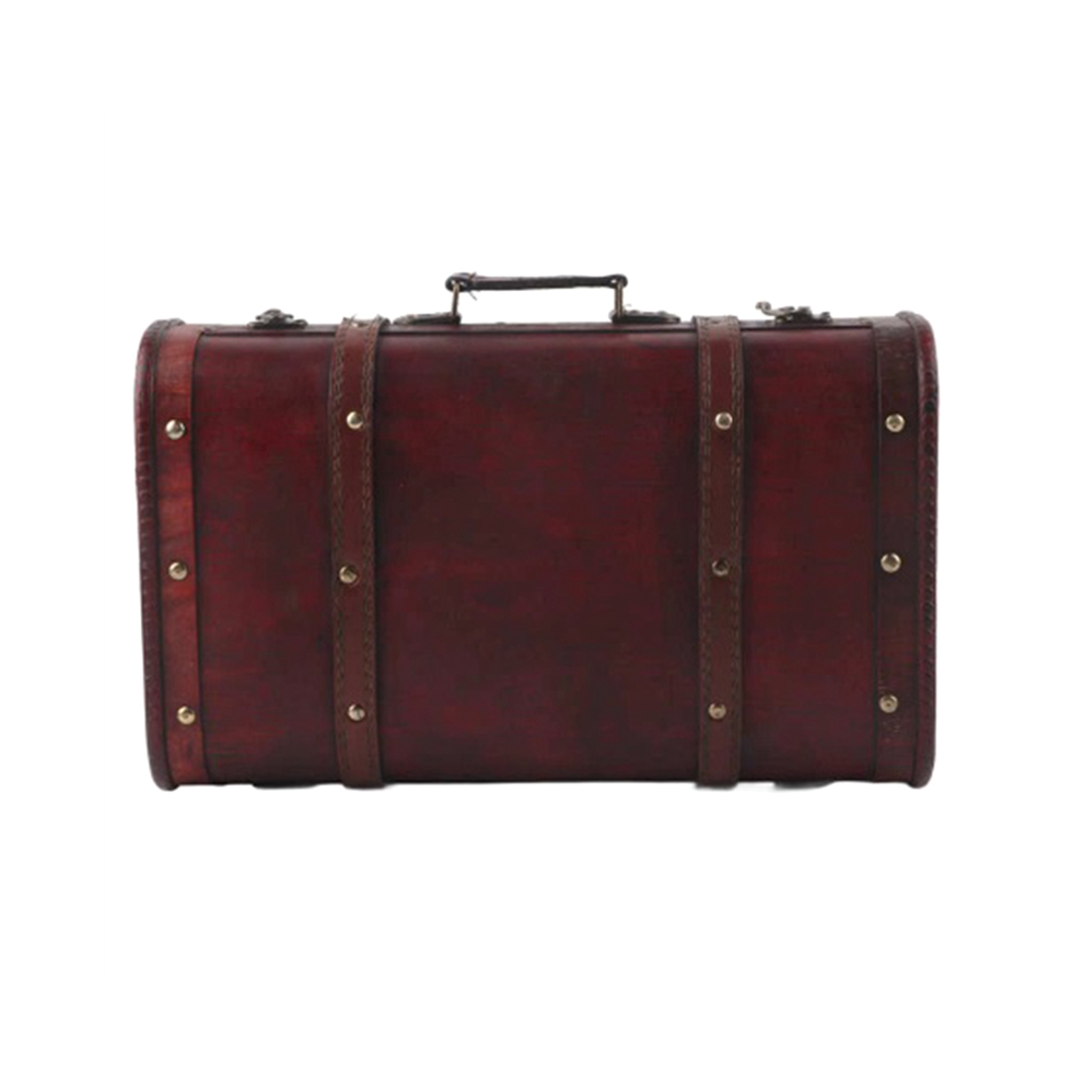 Portable Vintage Wooden Decorative Suitcase Antiqu-image-OPC-PJ5VCGM-NEW