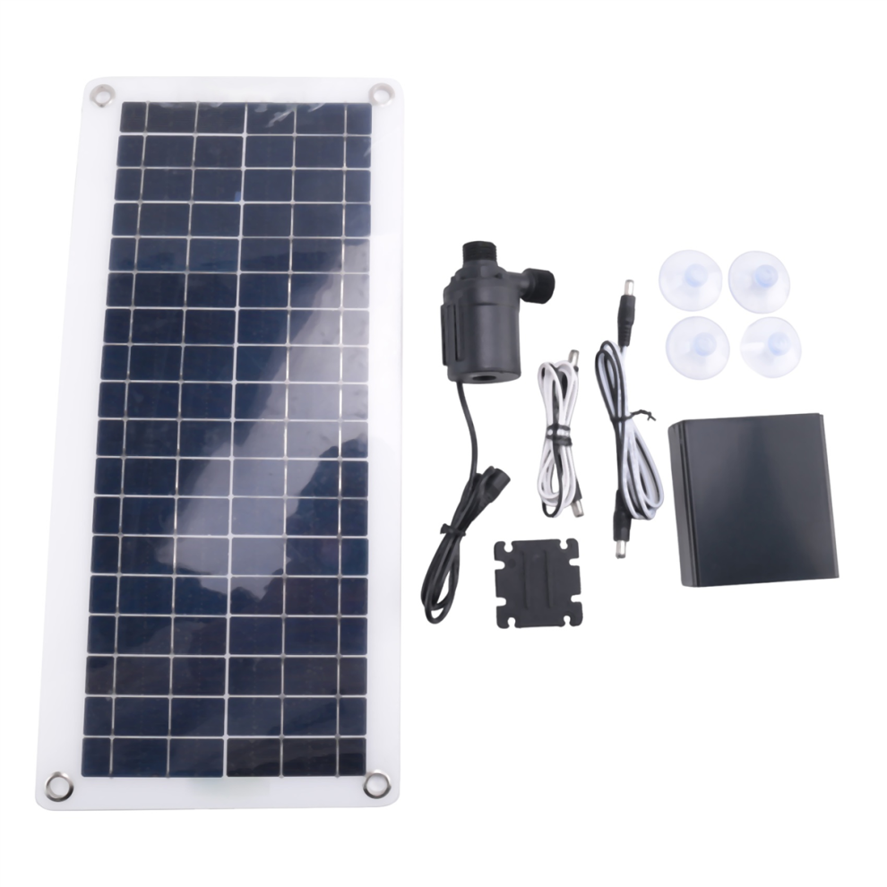 Solar Water Pump Fountain 50W 800L/H 12V Low Noise 4853440457745