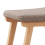 Taburete pequeño para el hogar, taburete bajo, taburete de sofá de moda 3