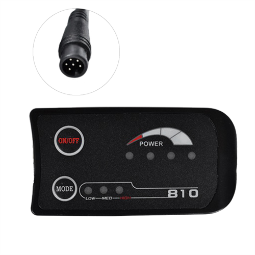 6PIN S810 E-Bike Meter LED-display 36V UART voor El